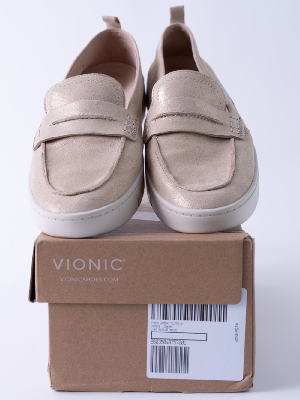 Vionic Chantel Leather Penny Loafer sz: 10M